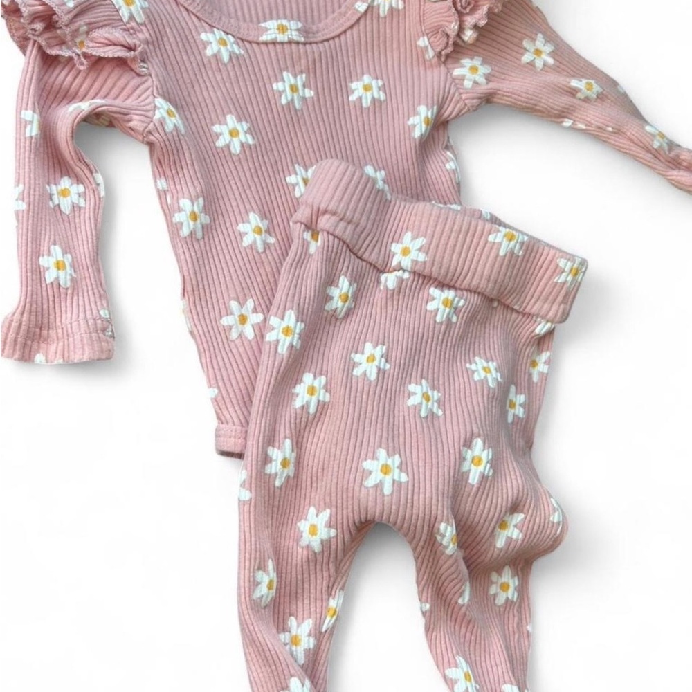 Amazon Pink Floral Kids Matching Set